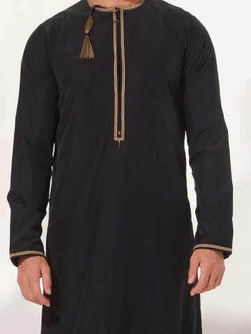 Omani Black Thobe